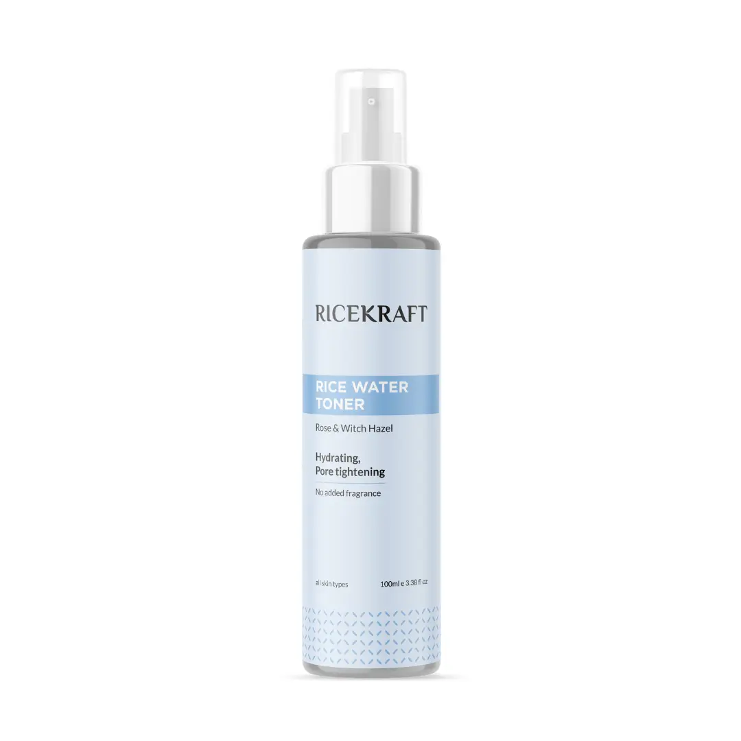 Korean Rice Water Toner with Witch Hazel 100ml
