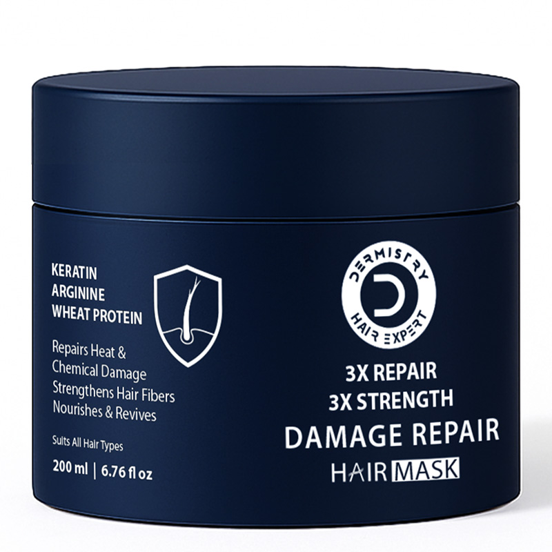 Keratin Argan Oil Protein Hair Mask for Damage Repair Breakages Split Ends Dry Dull Hair 200ml