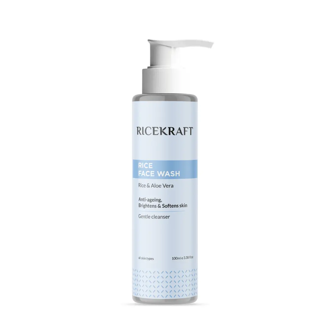Rice Water Face Wash Korean Gentle Cleanser 100ml