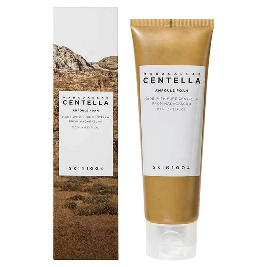 Madagascar Centella Ampoule Foam | Calming Care | Sensitive Skin | Face Cleanser | Deep Cleansing | Pore Care | Glow Boost | 125ml