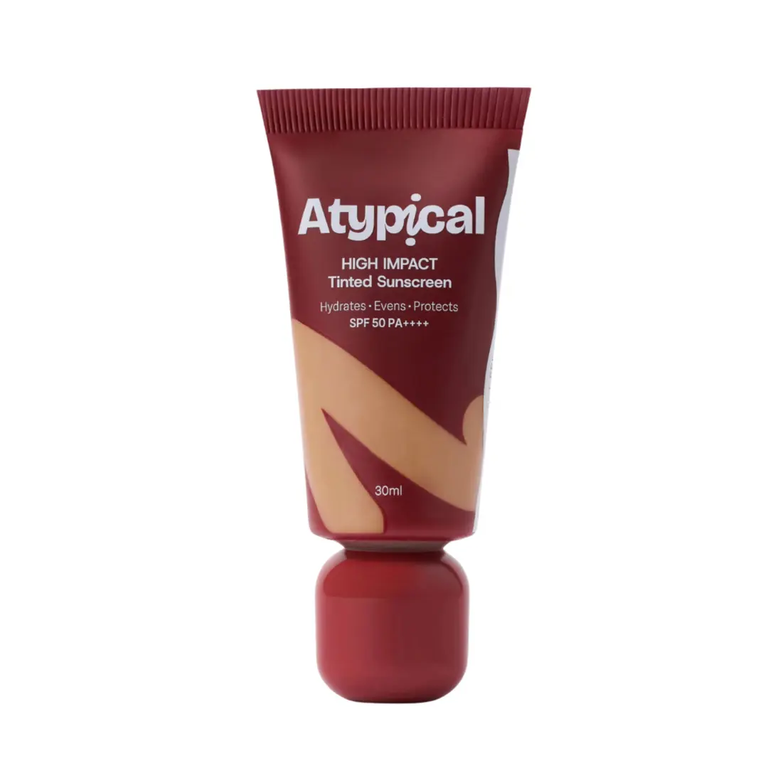 High Impact Tinted Sunscreen SPF 50 PA++++ Light Medium Neutral -A30N | High-Coverage|No White Cast | Niacinamide | Broad Spectrum UVA/UVB | Non-Greasy | 30ml
