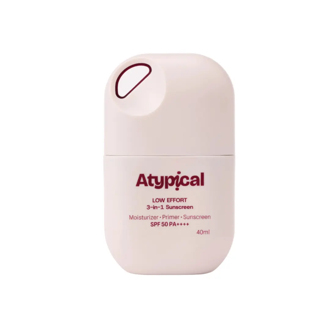 Low Effort 3-in-1 Sunscreen SPF 50 PA++++ | Moisturizer + Primer + Sunscreen |Dermatologically Tested | Non-Greasy, Ultra-Lightweight | No White Cast | Sunscreens for Oily Dry skin | 40ml