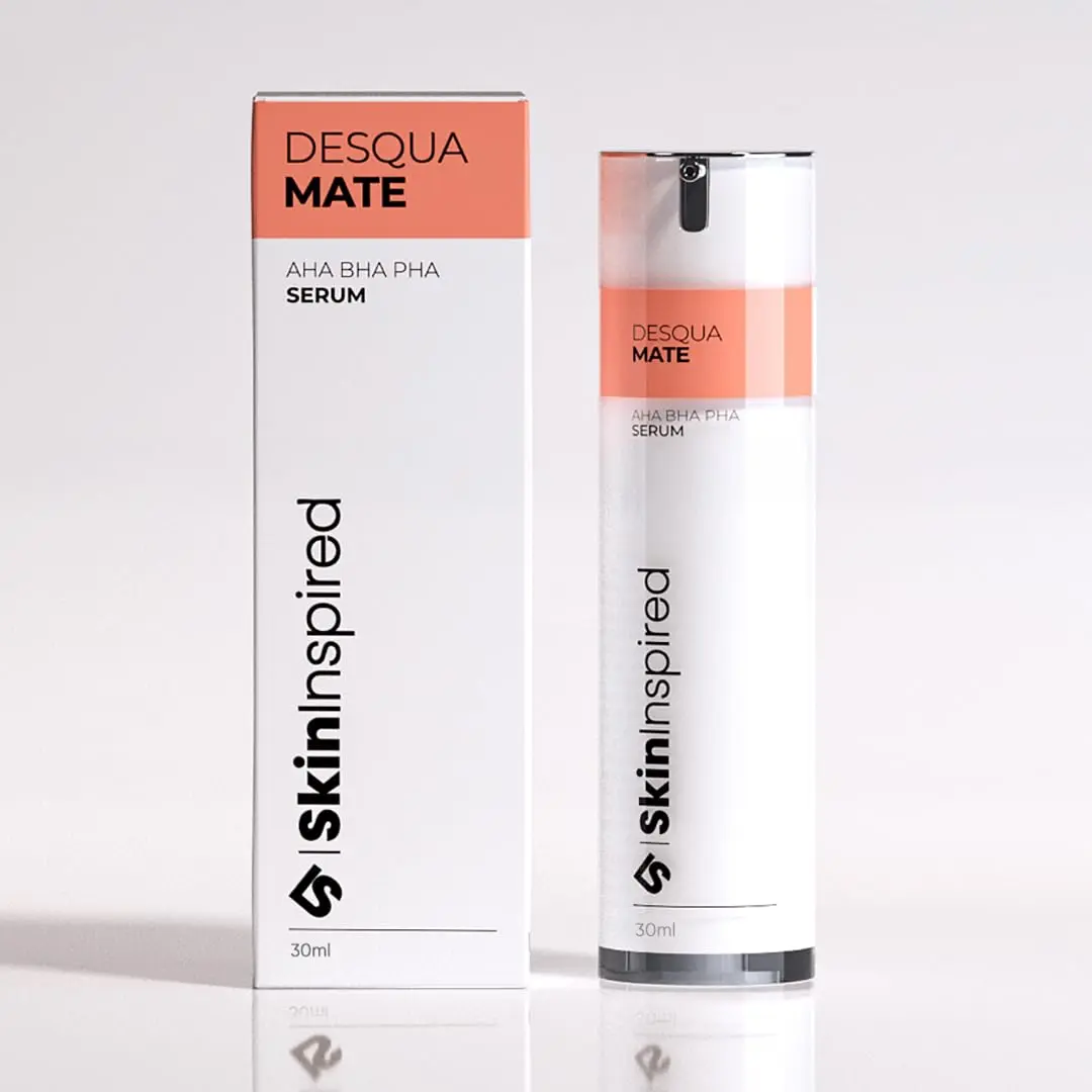 Desqua Mate AHA+BHA+PHA Serum | Exfoliating Serum | Pore Refining Skin Renewal | 30ml