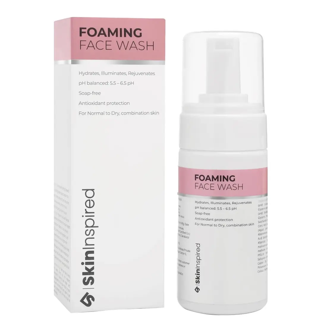 Foaming Face Wash | Gentle Deep Cleansing | Removes Dirt Excess Oil | 100ml