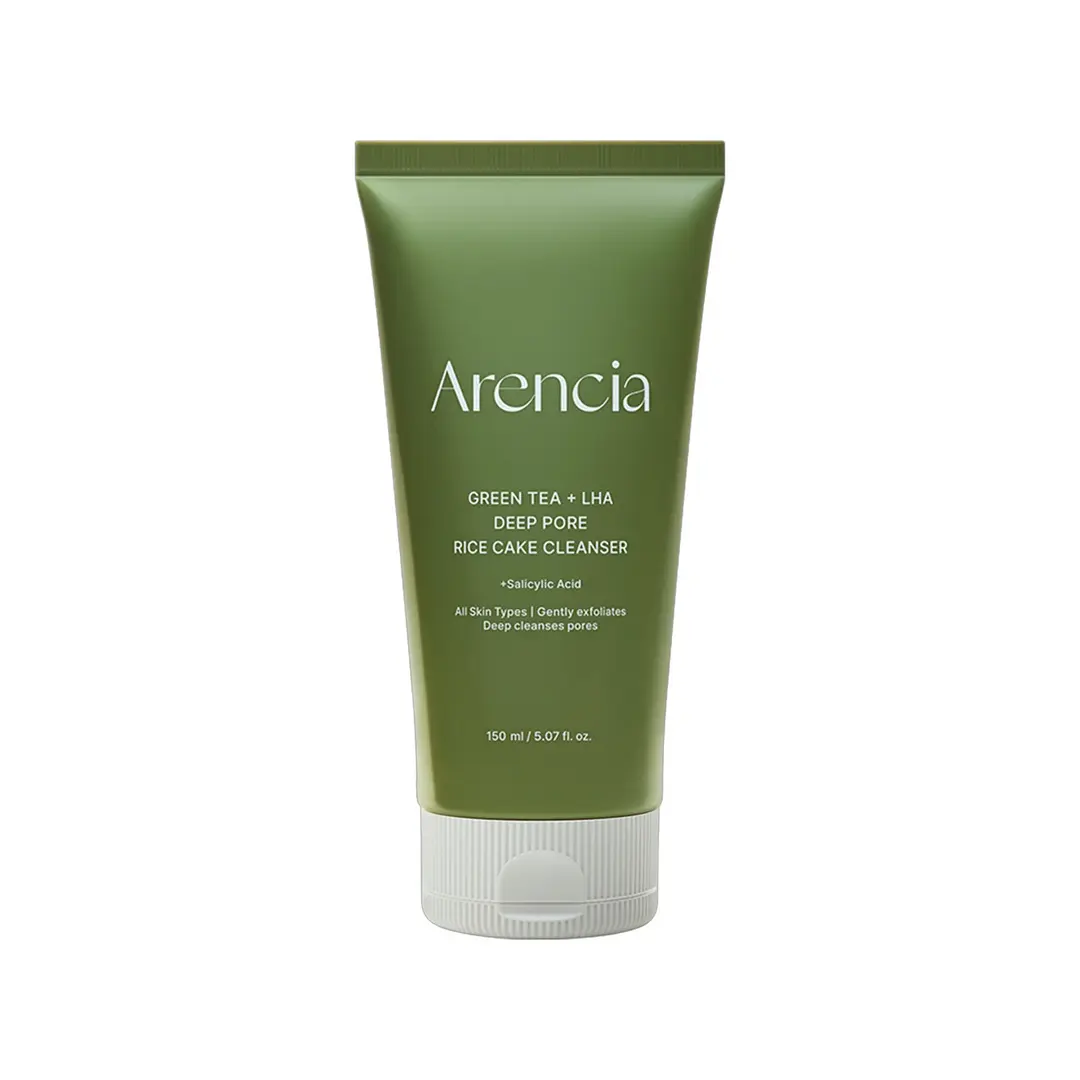 Green Tea + LHA Deep Pore Rice Cake Cleasner | Deep Pore Cleansing | Oil Control | 150gm