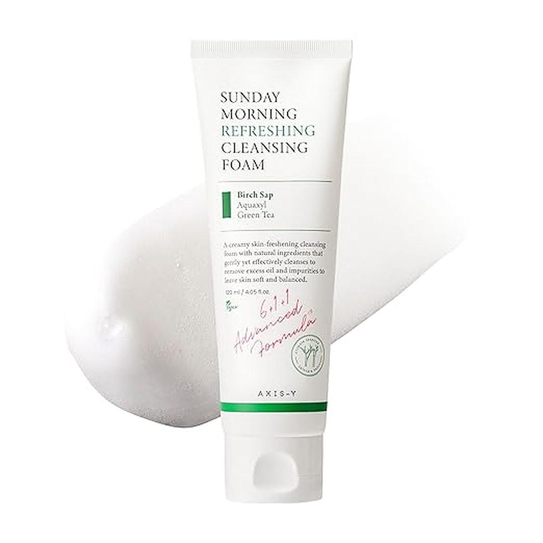 Sunday Morning Refreshing Cleansing Foam | Deep Cleansing | Pore Care | Excess Oil Control | Refreshing | 120ml