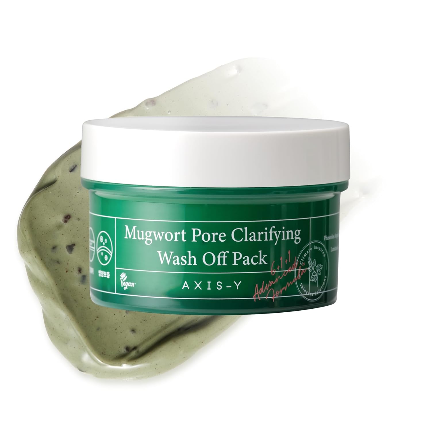 Mugwort Pore Clarifying Wash Off Pack | Pore Cleansing | Detoxifying | Excess Oil Control | 100ml