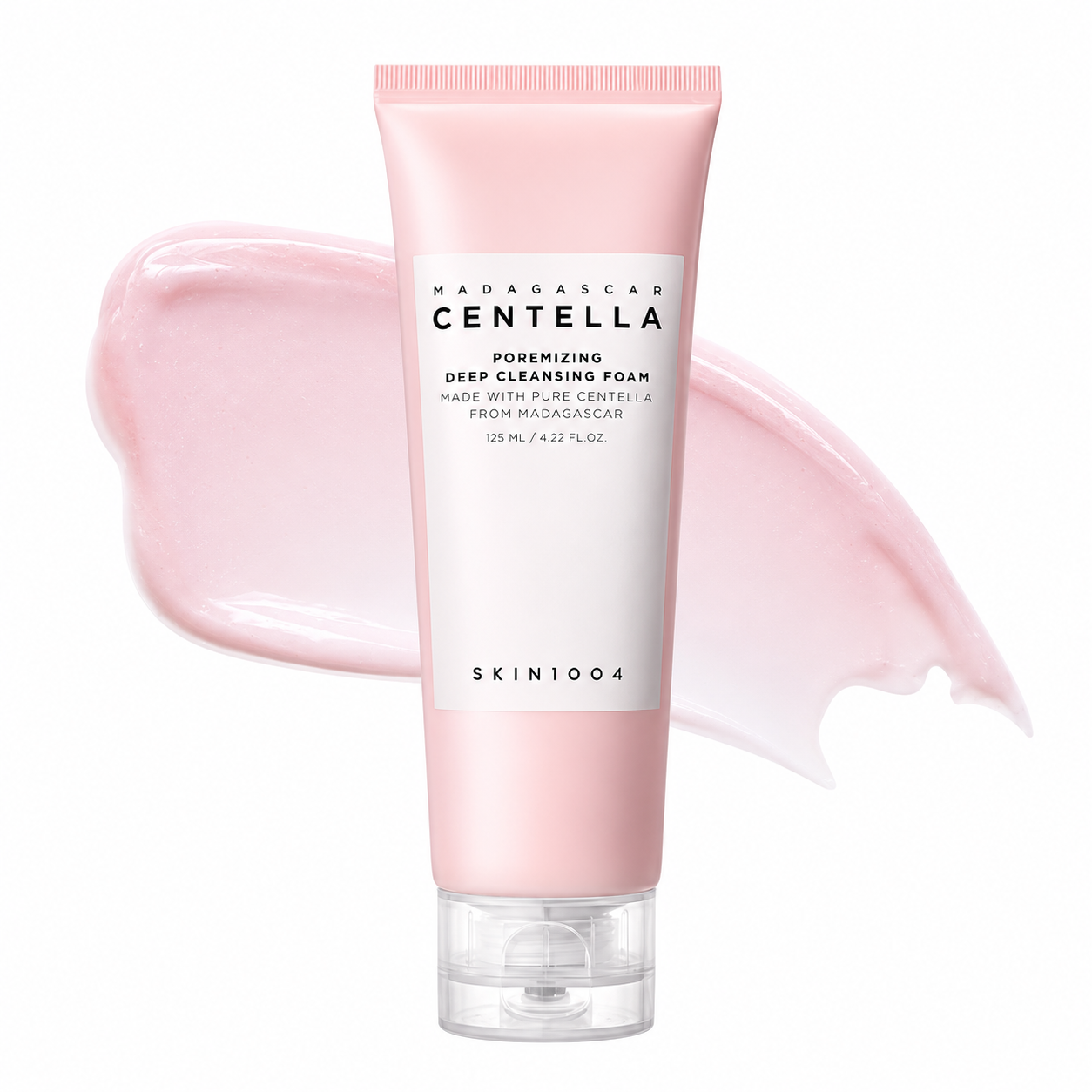Madagascar Centella Poremizing Deep Cleansing Foam | Calming Care | Sensitive Skin | Face Cleanser | Deep Cleansing | Pore Care | 125ml