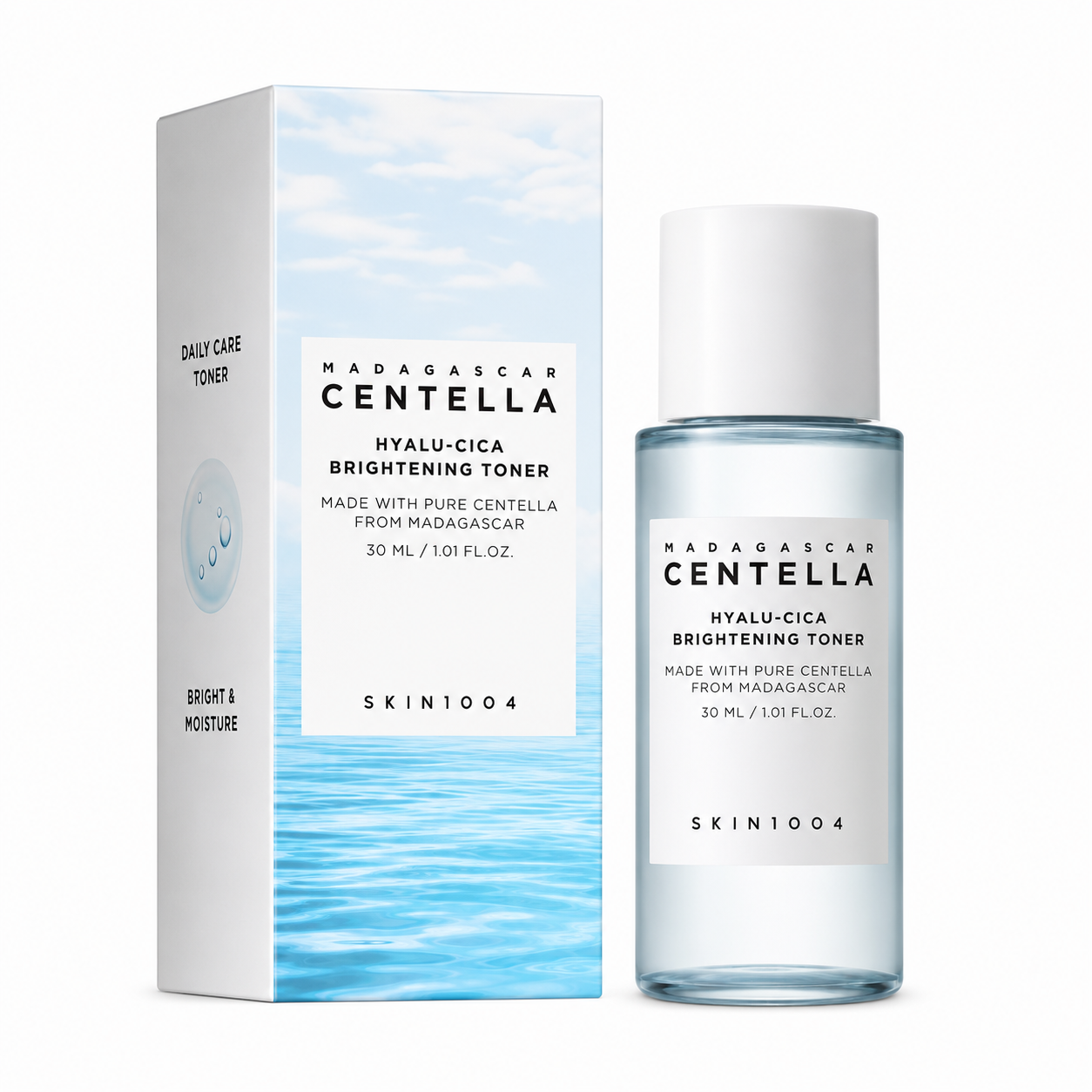 Madagascar Centella Hyalu-Cica Brightening Toner | Calming Care | Sensitive Skin | Hydrating Toner | Skin Soothing | 210ml
