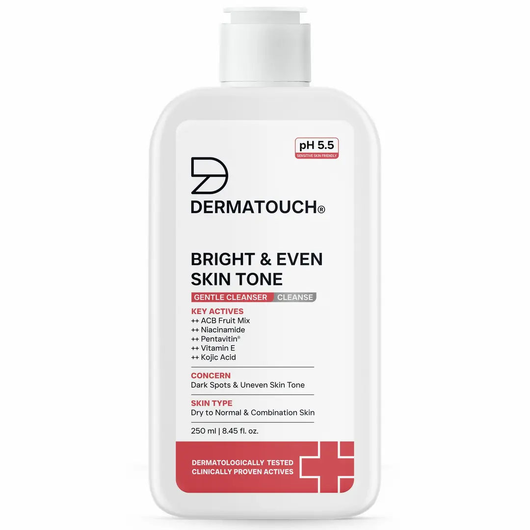 Bright Even Skin Tone Gentle Cleanser | Helps Reduce Dark Spots Uneven Tone | pH 5.5 Daily Face Wash | 250ml