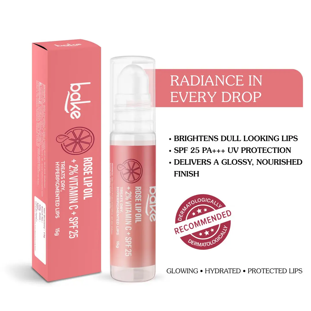 Vitamin C Rose Tinted Lip Balm Oil SPF 25 PA