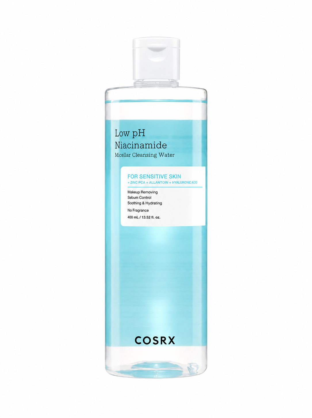 Low PH Niacinamide Micellar Cleansing Water | Makeup Remover | Deep Cleansing | Brightening | 400ml