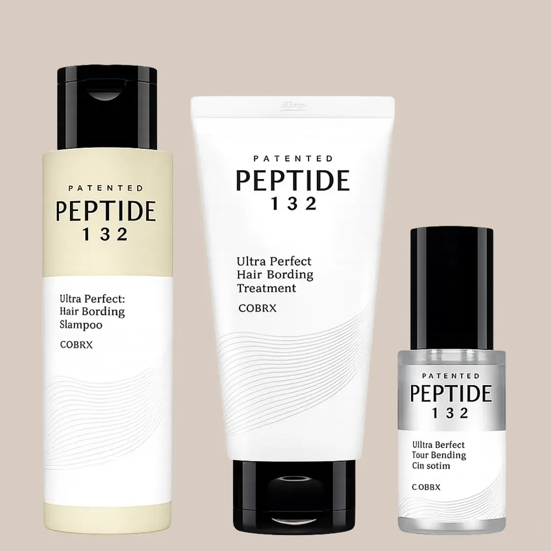 Peptide-132 Complete Hair Repair Trio | Damage Repair Frizz Control