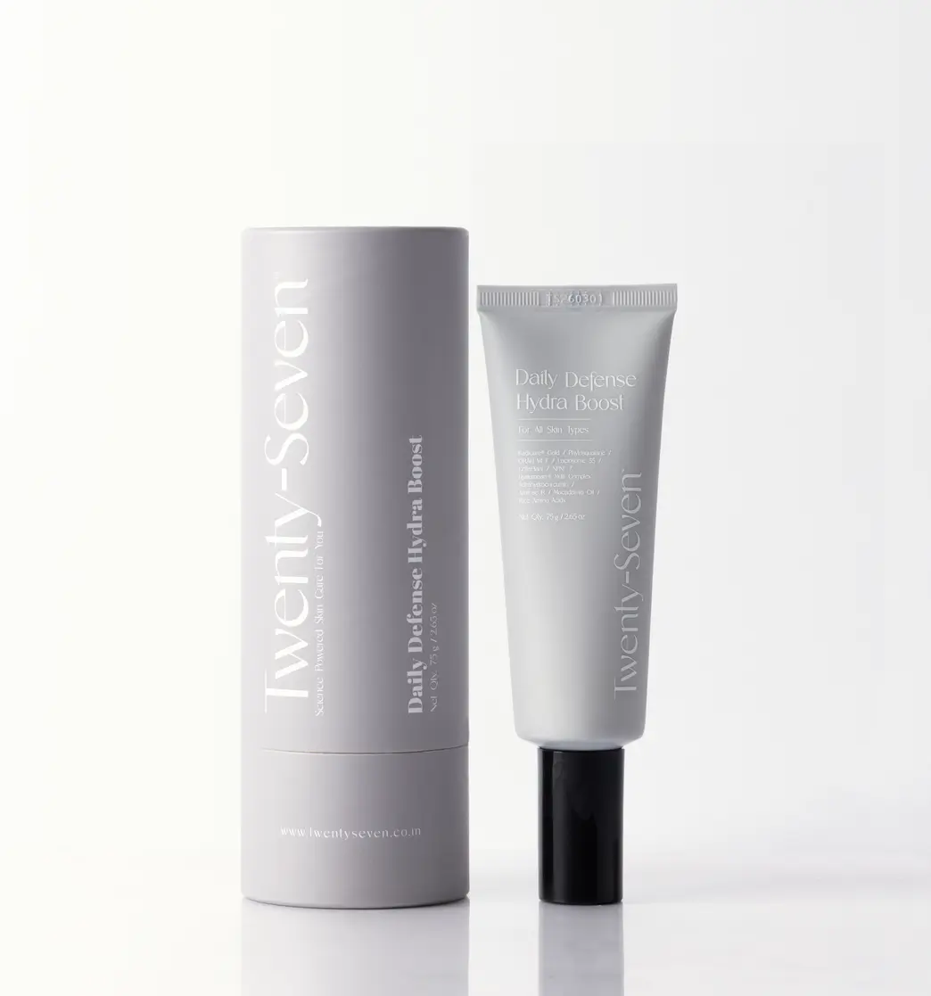 Daily Defense Hydra Boost Moisturizer | Deep Hydration Face Cream | Blue Light UV Protection | 75gm