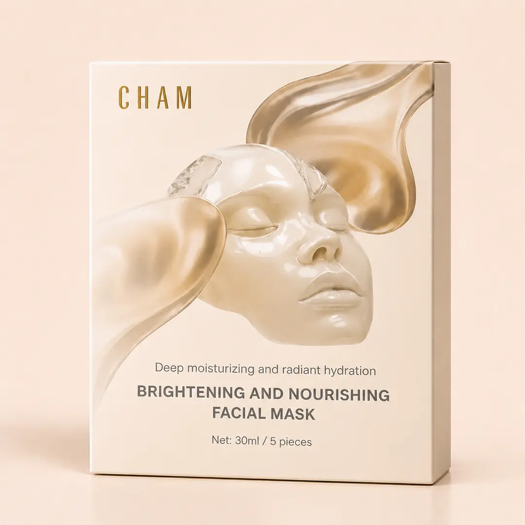 Brightening Face Mask for Glowing Skin | Deep Cleansing Hydrating Care |5 Pcs |30ml