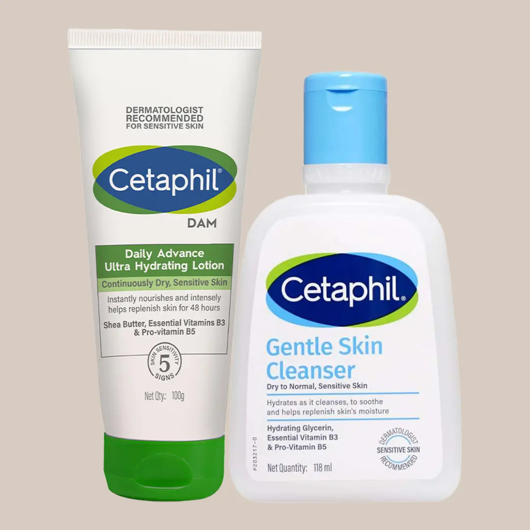Dry Skin Care Duo | Deep Hydration Gentle Cleansing