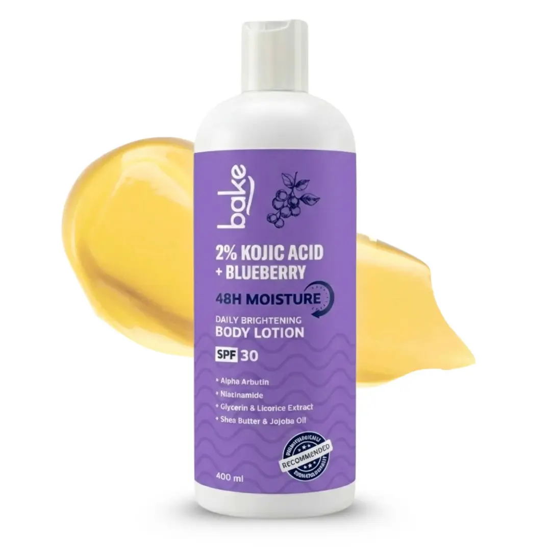 2 Kojic Acid + Blueberry Brightening Body Lotion SPF 30 with Alpha Arbutin for Dark Spots, Uneven Skin Tone Daily Hydration 400ml