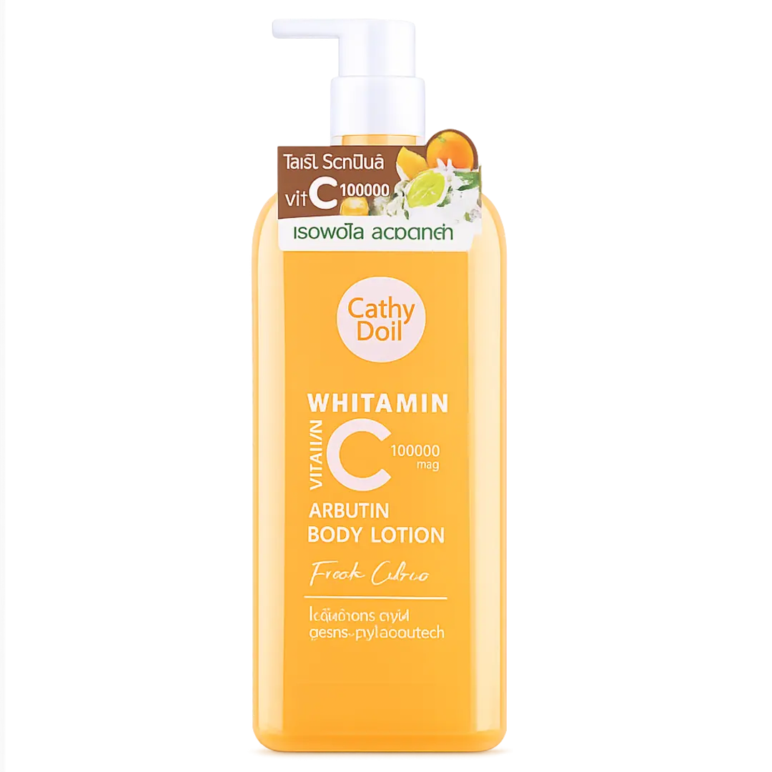 Whitamin Vitamin C Arbutin Body Lotion | Brightening Body Moisturizer | Fresh Citrus | 450ml