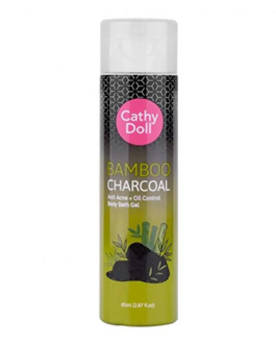 Bamboo Charcoal Oil Control Body Bath Gel | Deep Cleansing Body Wash | Oil Control Care | 85ml