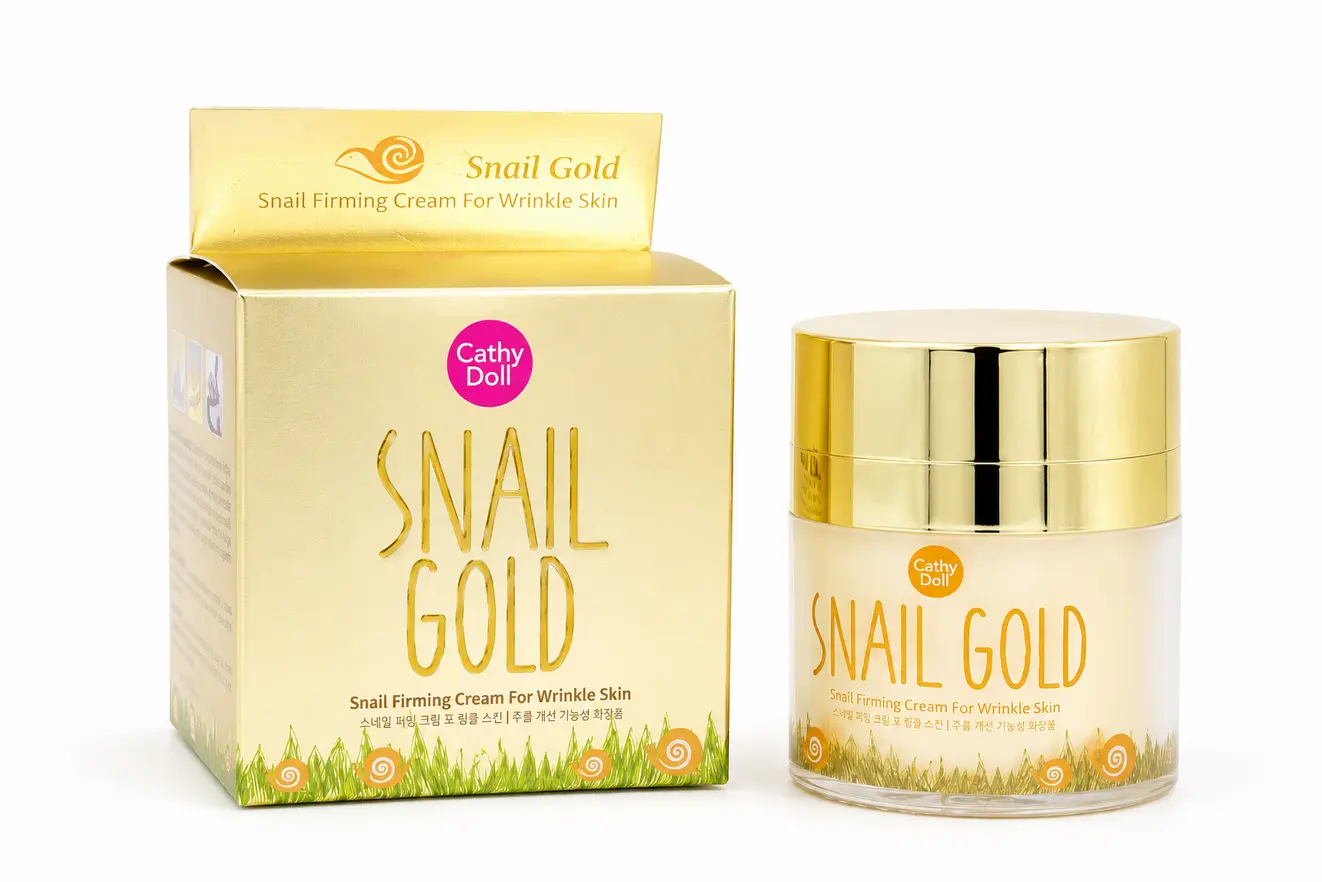 Snail Firming Cream Snail Gold | Anti-Aging Face Cream with Snail Mucin 24K Gold | Wrinkle Care | 50gm