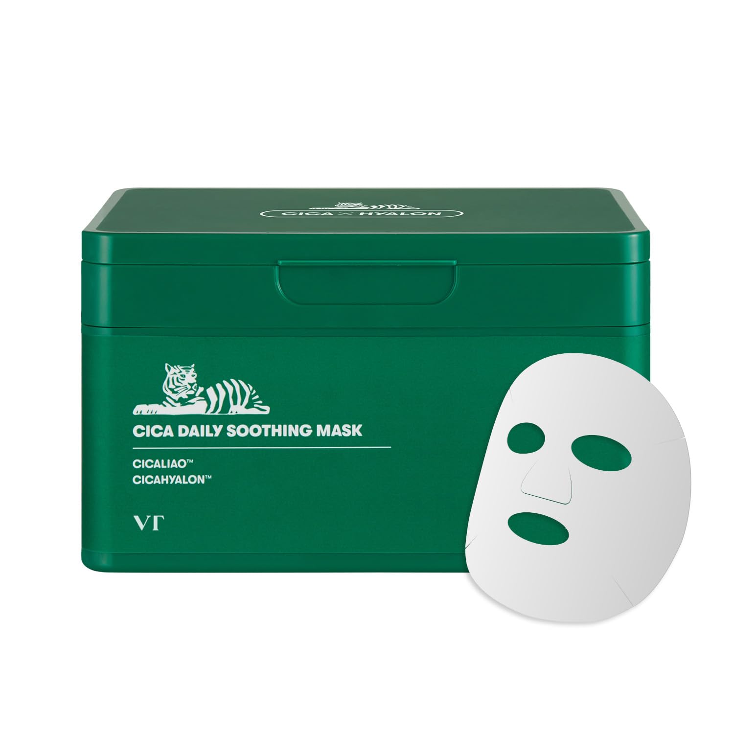CICA Daily Soothing Mask | Calming Care | Redness Relief | Sensitive Skin | Soothing | 30ea