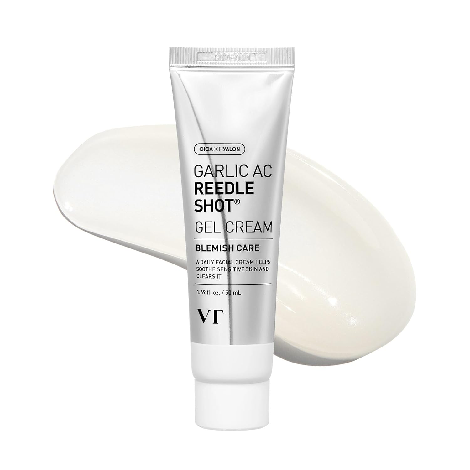 Garlic Ac Reedle Shot Gel Cream | Acne Care | Pore Control | Micro-Needling | Blemish Reduction | 50ml