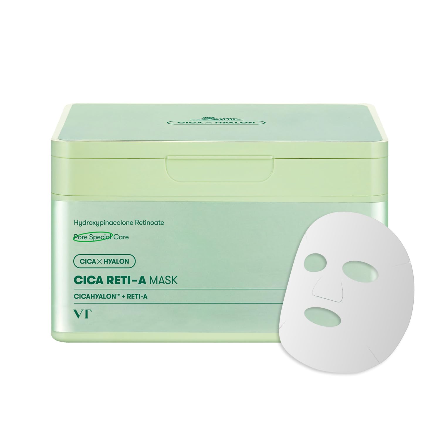Cica Reti-A Mask | Calming Care | Retinol | Anti-Aging | Wrinkle Reduction | Daily Mask | 30ea