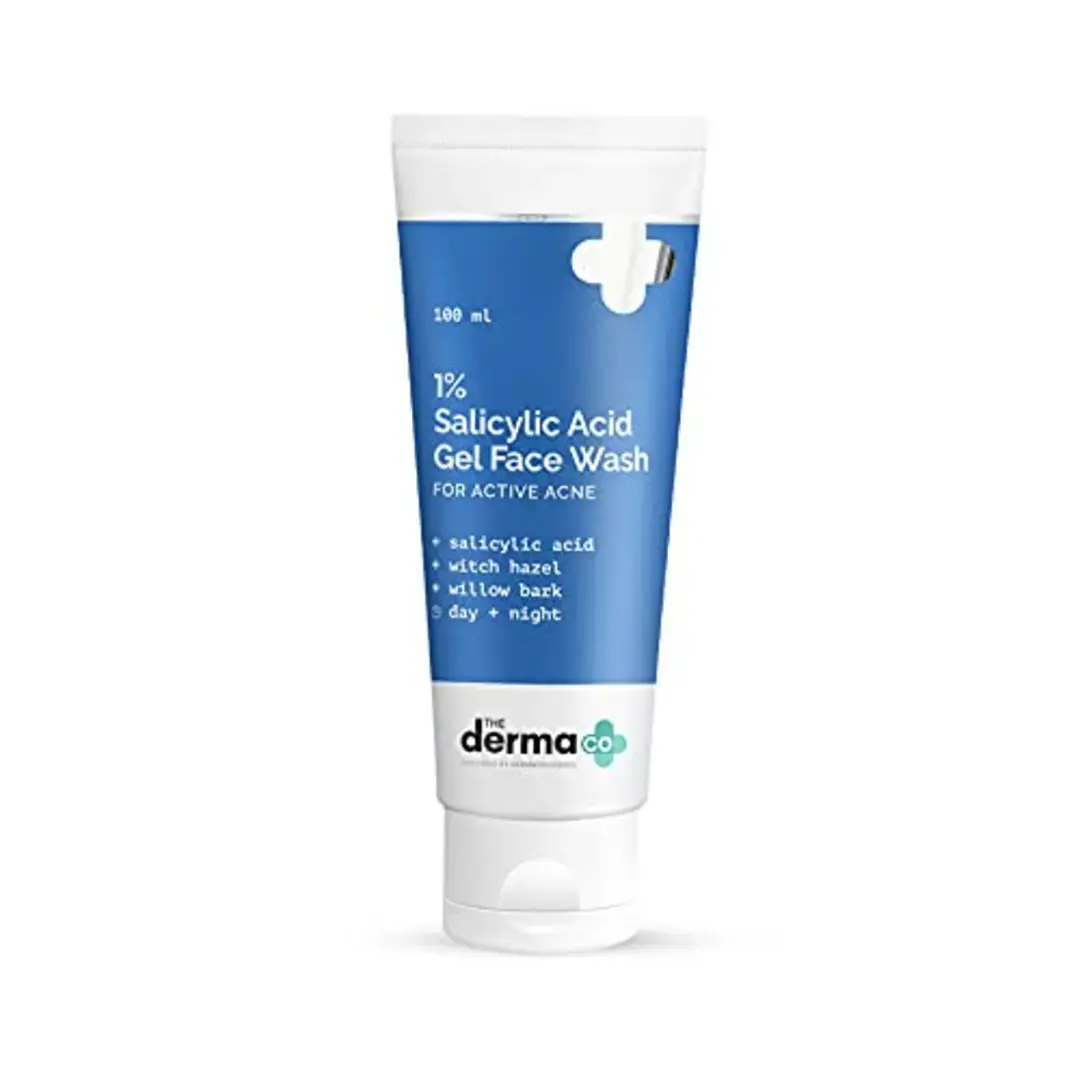 1 Salicylic Acid Gel Face Wash | Salicylic Acid Witch Hazel | Active Acne | 100ml