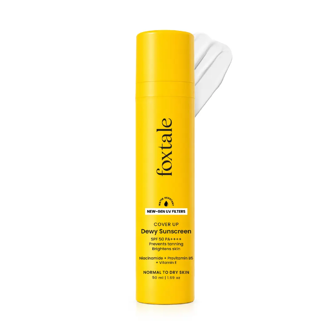 Dewy Sunscreen SPF 50 PA++++ With Niacinamide + Provitamin B5 + Vitamin E 50ml
