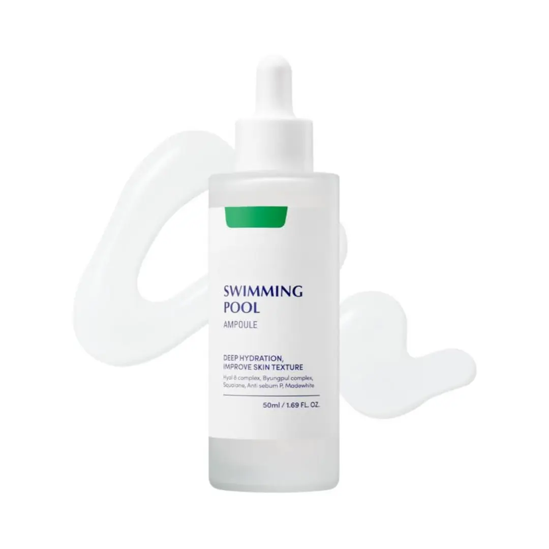 Swimming Pool Ampoule | Hydrating Face Ampoule | Deep Moisture | Glass Skin | Barrier Repair | 50ml