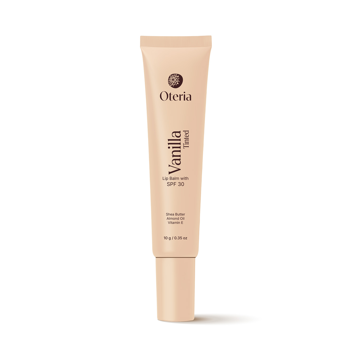 Vanilla Tinted Lip Balm | With Shea Butter, Almond Oil Vitamin E | SPF 30 Sun Protection | 10g