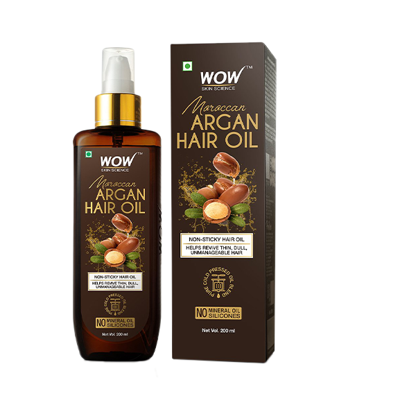 WOW: Moroccan Argan Hair Oil, 200 ml WOW: Moroccan Argan Hair Oil, 200 ml