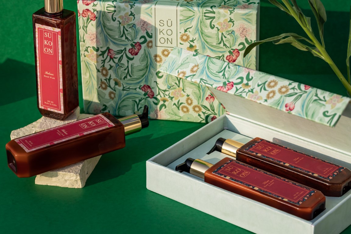 Hand wash and lotion set