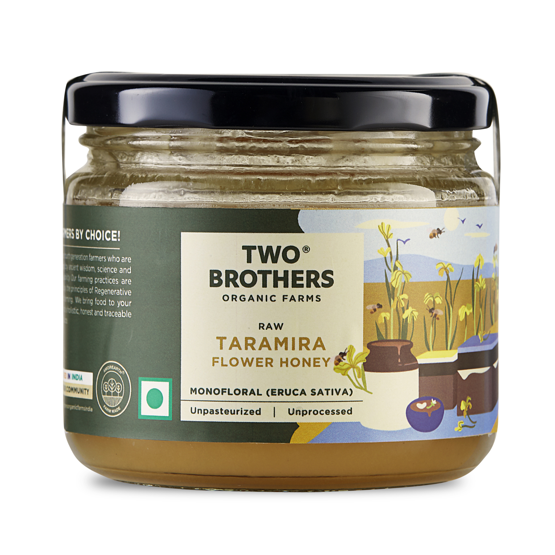 Taramira Honey, Raw Mono-floral Unfiltered - 350 gms