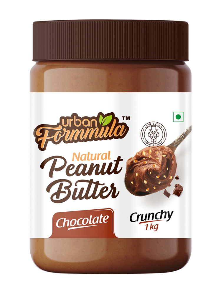 Buy Yogabar Dark Chocolate Peanut Butter 1 kg, Chocolate Peanut Butter, High Protein Peanuts butter with Anti-Oxidants, Crunchy , Chocolatey &  Creamy Peanut Butters