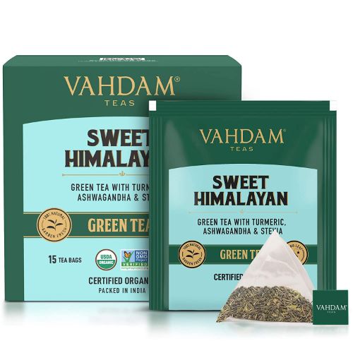 Vahdam Teas: Sweet Himalayan Green Tea 30gm