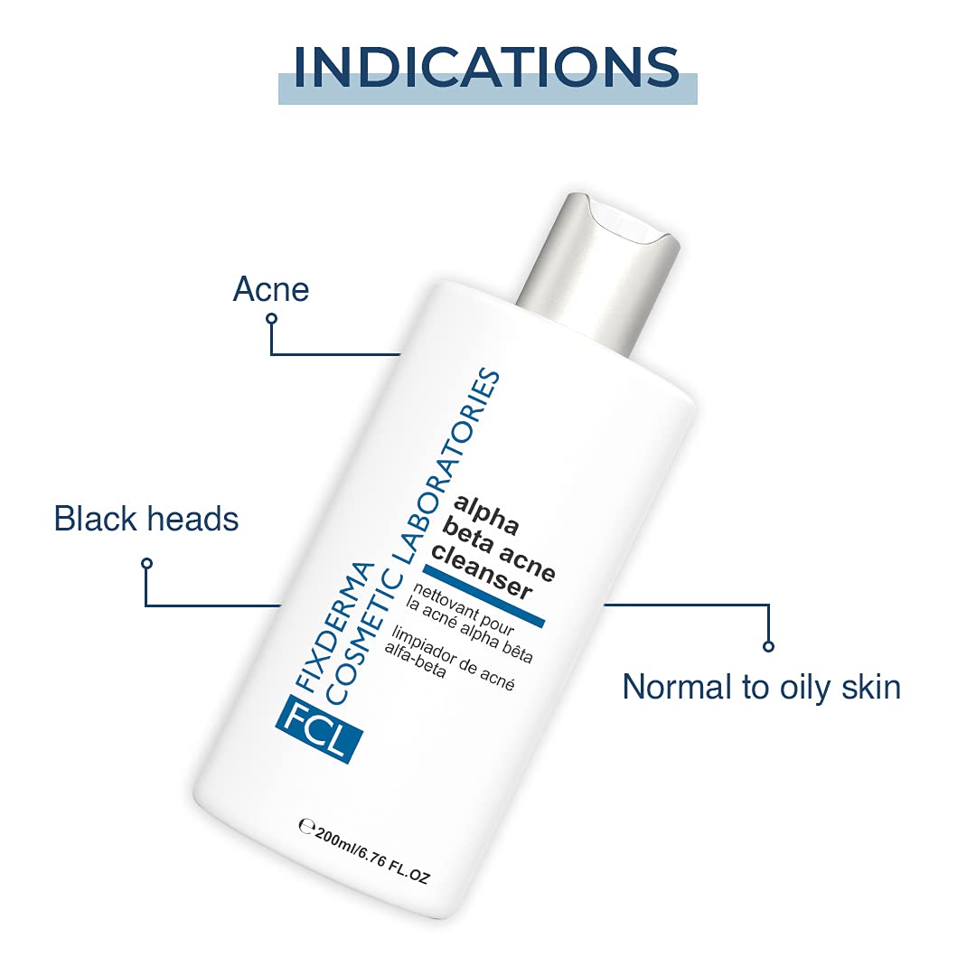 Fixderma Cosmetic Laboratories AlphaBeta Acne Cleanser 200ml