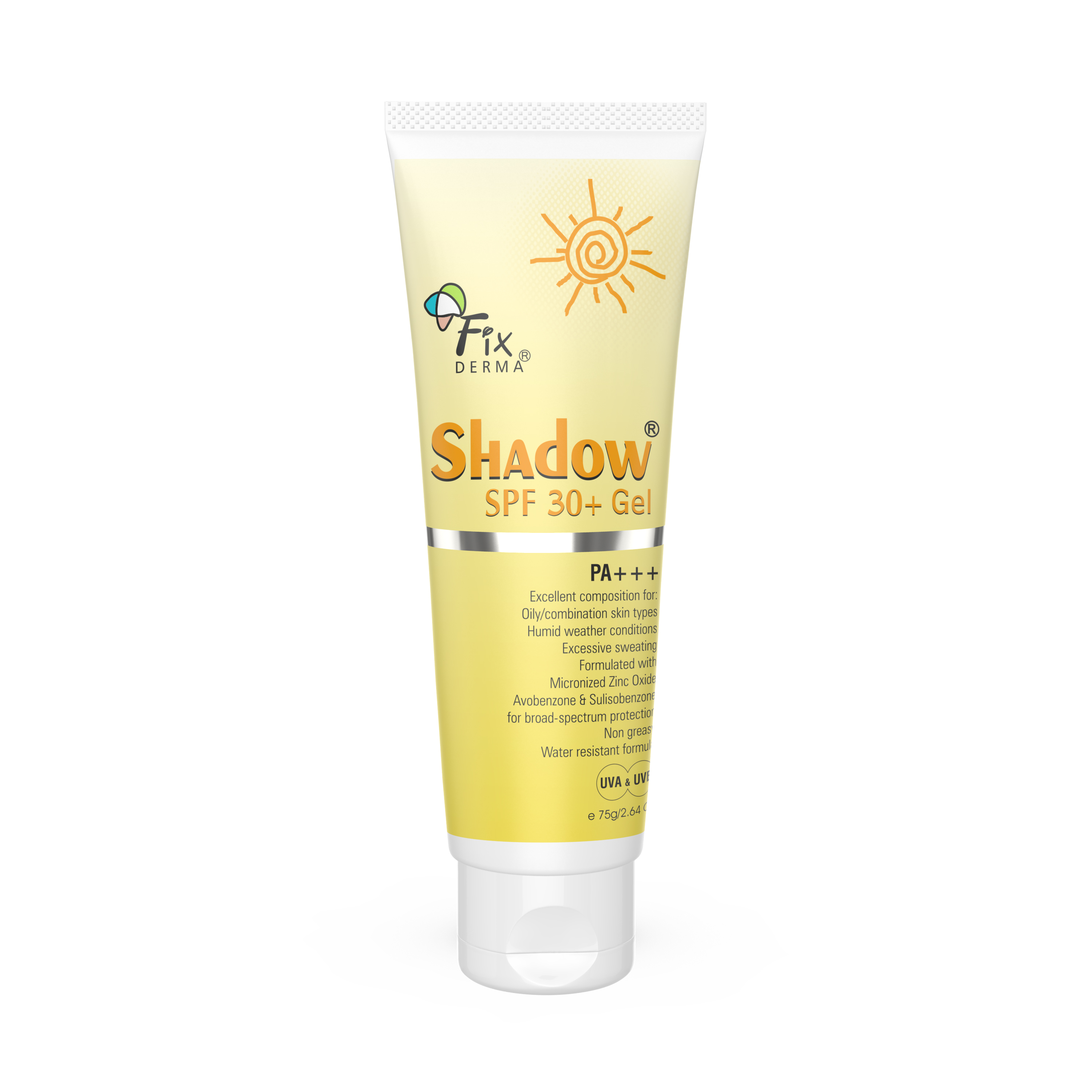 Shadow SPF 30+ Gel - 75gm