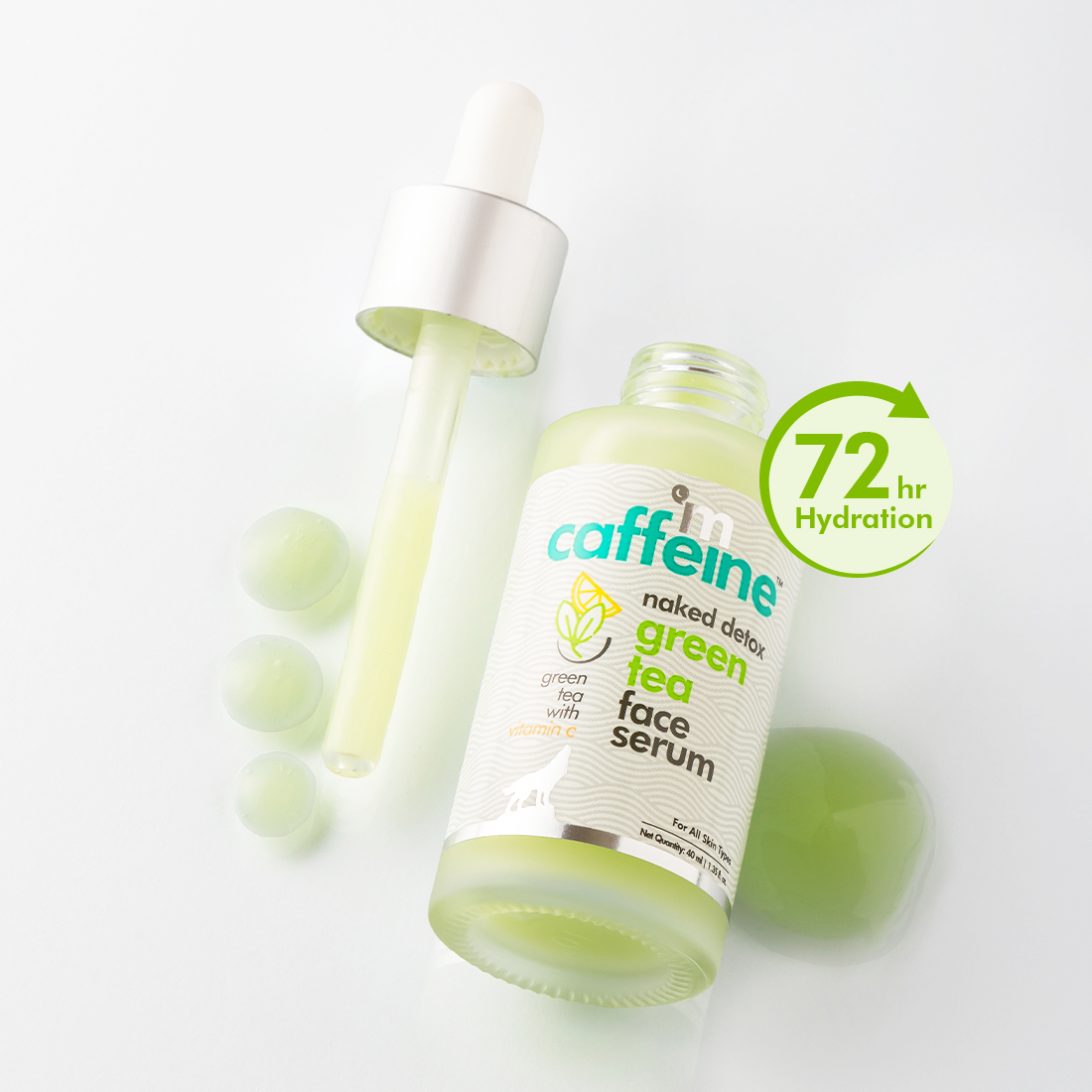 mCaffeine Green Tea Face Serum with Hyaluronic Acid 40ml