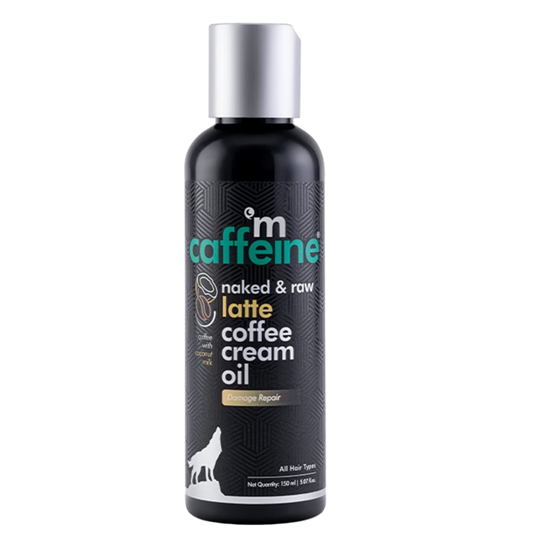 mCaffeine Pre Shower Latte Coffee Scalp & Hair Cream Oil 150ml