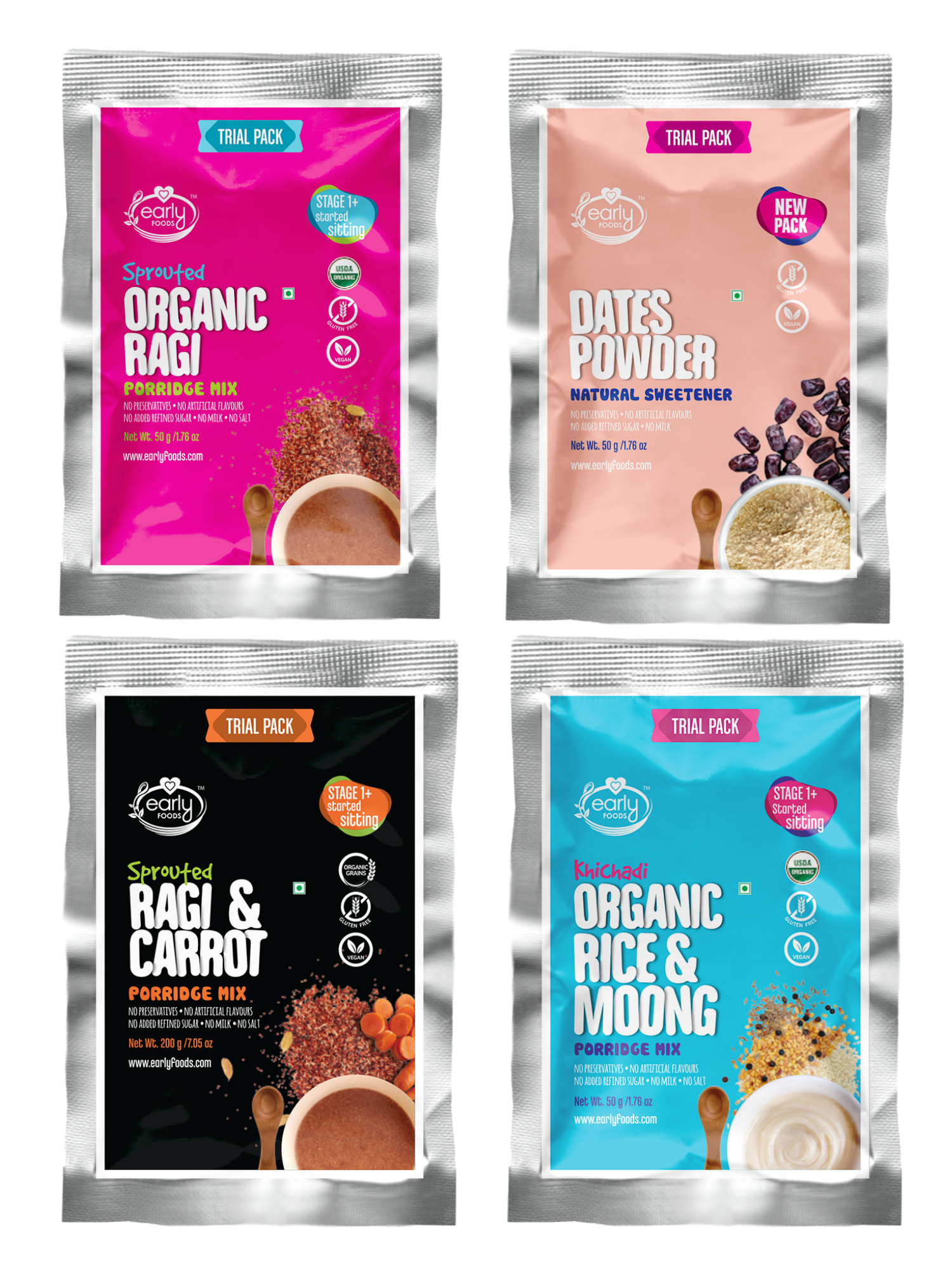 Early foods organic sales