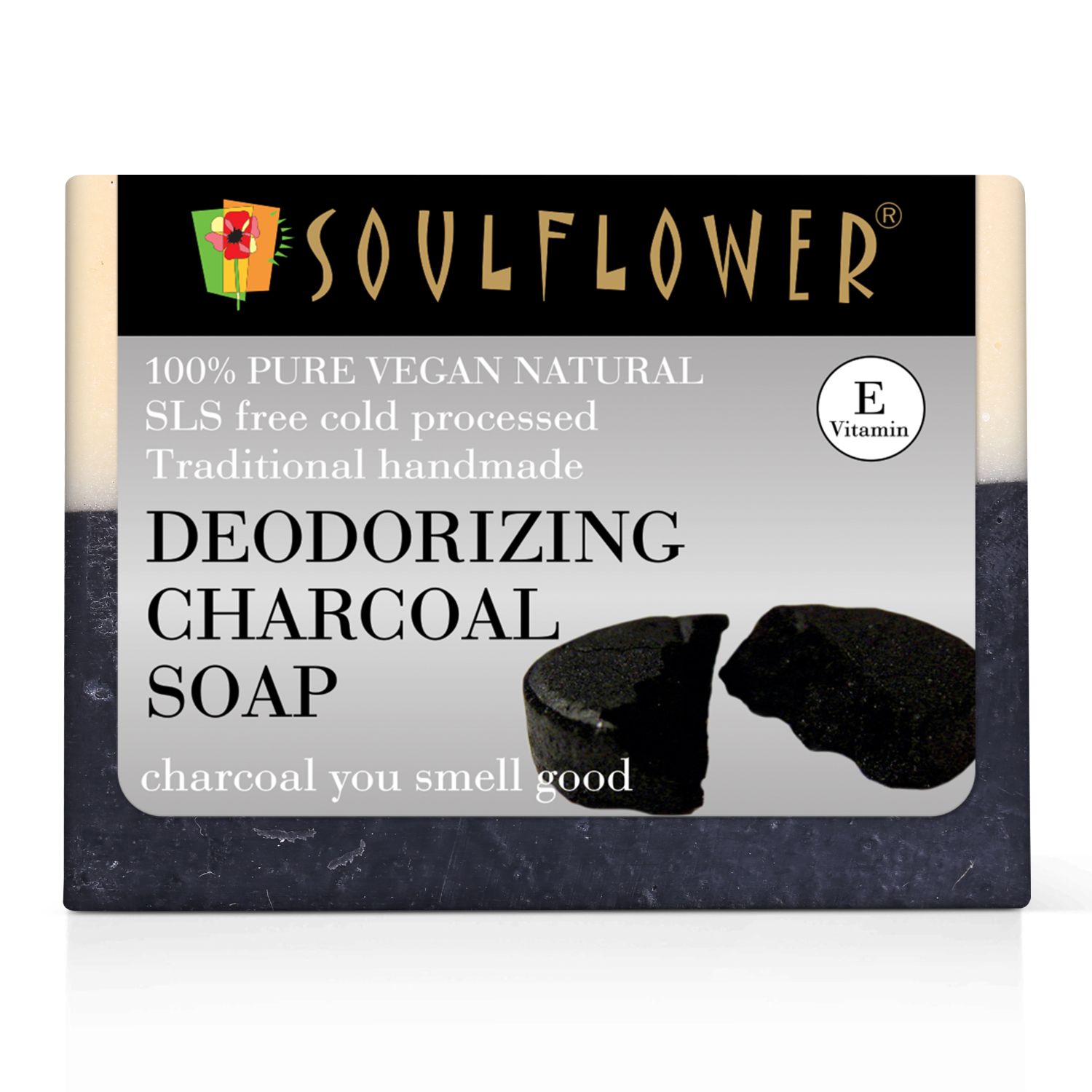 Deodorizing Charcoal Soap - 150g