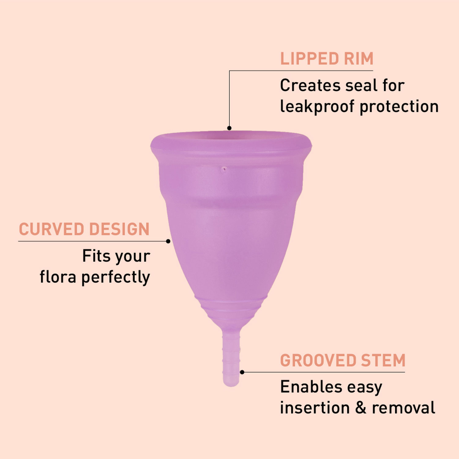 Sirona: Pro Super Soft Reusable FDA Approved Menstrual Cup with