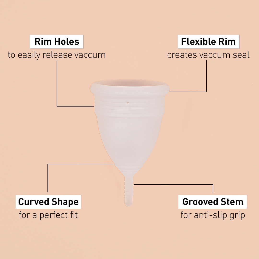 Sirona: Reusable Menstrual Cup with FDA Compliant Medical Grade ...