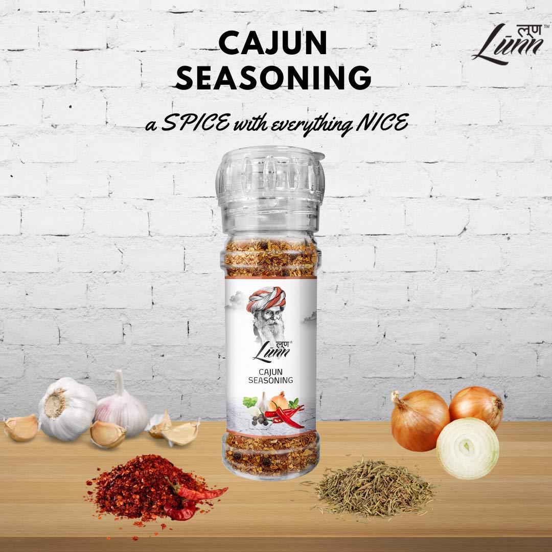 Lunn Cajun Seasoning Grinder 55 g