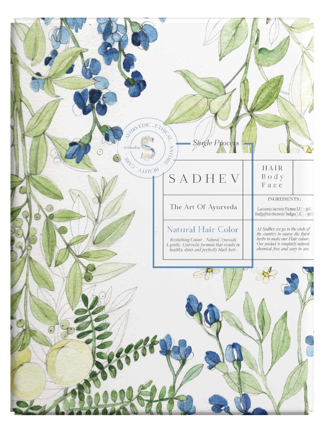 Ayurvedic Hair Colour - Single Process - 200gm