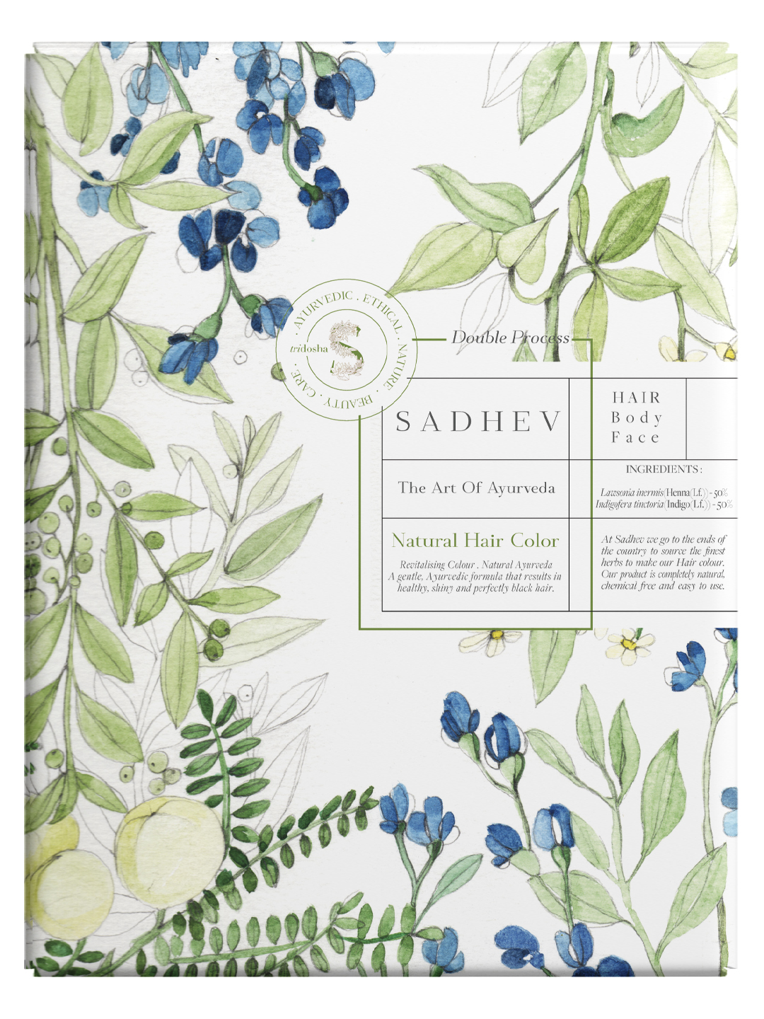 Ayurvedic Hair Color - Double Process - 200gm