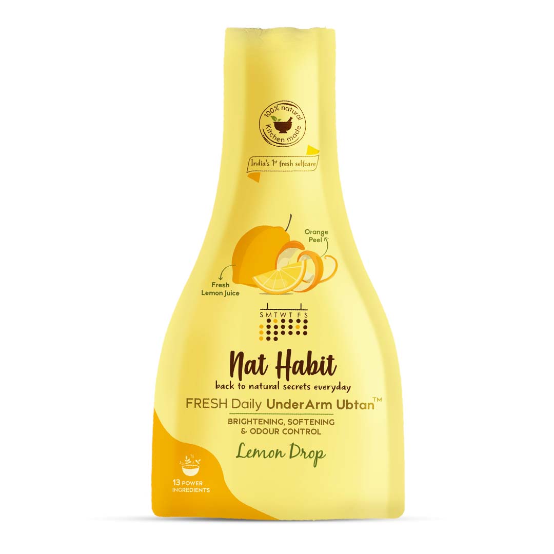 Fresh Lemon Drop UnderArm Ubtan - 40 gm