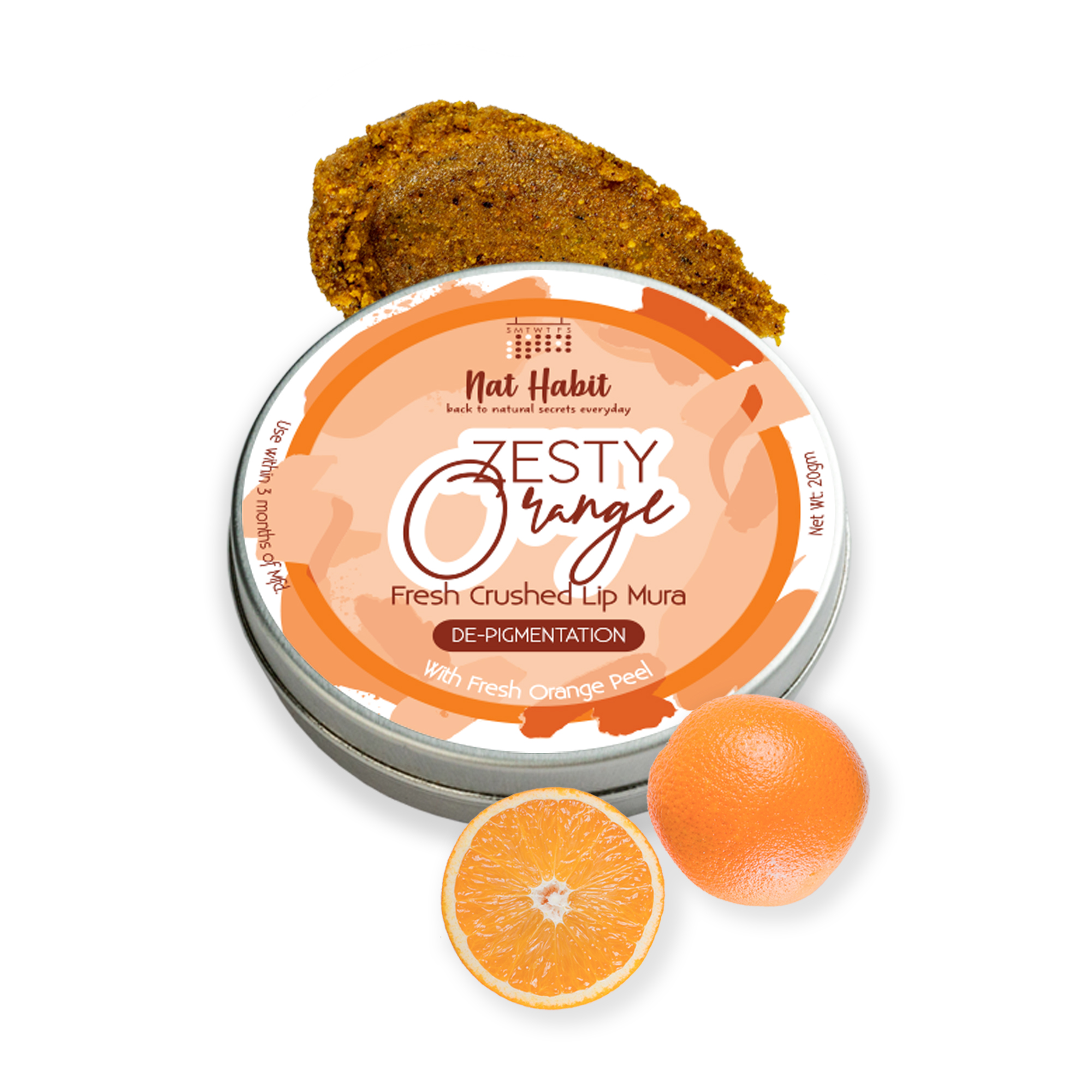 Zesty Orange Lip Mura - 12gm
