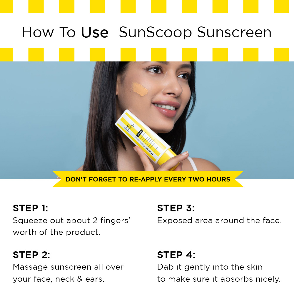 SunScoop: Mineral Sunscreen SPF 50 - 45gm